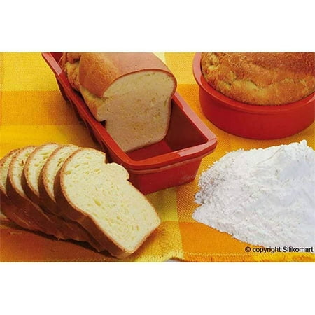 

Silikomart Professional SFT331 Silicone Baking Mold Plum Cake Loaf Pan 57.48 Oz Volume 11.81 x 3.94 x 2.75 High 1 Each