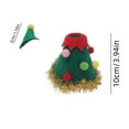 thumbnail image 3 of Hometravel Desktop Goose Christmas Costume, 7-Inch Small White Goose Ornament with Festive Dress, Holiday Outfit for Tabletop Display, Seasonal Decor, 3 of 6
