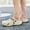 Beige green, variant on Outdoor Casual Men’s Slide Sandals, Premium EVA Lightweight Material, Slip-On Convenient Design, Anti-Skid Grip Outsole, Fashion Solid Color Slippers for Travel Shower and Daily Life