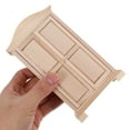 thumbnail image 2 of MasteelfCA Mini Armoire de Maison Modèle Miniature Armoire en Bois Meubles de Maison de Poupée Modèle 1:12, 2 of 8