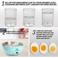 Nostalgia Retro Premium Mini 7 Capacity Electric Hard Boiled Egg Cooker