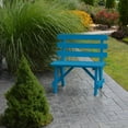 thumbnail image 4 of Yellow Pine Traditional Backed Bench, 4 of 18