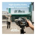 thumbnail image 3 of DJI Mic Mini (2 TX + 1 RX) Wireless Lavalier Microphone for 2-Person Vlogs with Detail-Rich Audio (Black), 3 of 7
