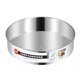 thumbnail image 1 of Bandeja giratoria para servir, de cocina, condimento para especias, botella, organizador de almacenamiento para alimentos secos, bocadillos Plata grande de 1 nivel Soledad Bandeja giratoria para servir de cocina, 1 of 4