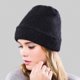 thumbnail image 4 of gorro de punto de mujer Gorro de Punto para Mujer - Gorro de Esquí de Sólido de Invierno Gorros Gorro de para Invierno - Negro Negro Magideal gorro de punto de mujer, 4 of 7