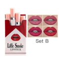 thumbnail image 1 of Little Smoke Tube Cigarette Lipstick, Waterproof Matte Velvet Lipsticks Lipstick, Lip Balm Long Lasting 24 Hours, 1 of 5