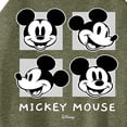 thumbnail image 3 of Disney - Mickey & Friends - Black & White Photo Grid - Juniors High Neck Tank Top, 3 of 5