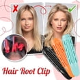 thumbnail image 3 of 6 piezas de pinzas para dar volumen a las raíces del cabello, rizadores de ondas esponjosos para el cabello, herramienta para peinar el cabello., 3 of 12