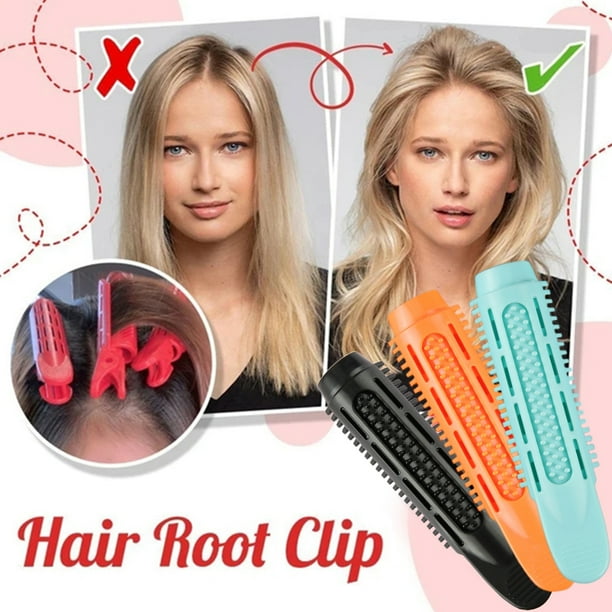 6 piezas de pinzas para dar volumen a las raíces del cabello, rizador de raíces para el cabello, herramienta para peinar el cabello