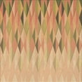 thumbnail image 1 of Ahgly Company Indoor Square Patterned Yellow Orange Area Rugs, 6' Square, 1 of 6