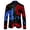 03-Black, variant on Mardi Gras Jackets for Men Carnival Printed Blazer Slim Long Sleeve Button down Suit Jackets Holiday Sport Coat 05-Wine XL