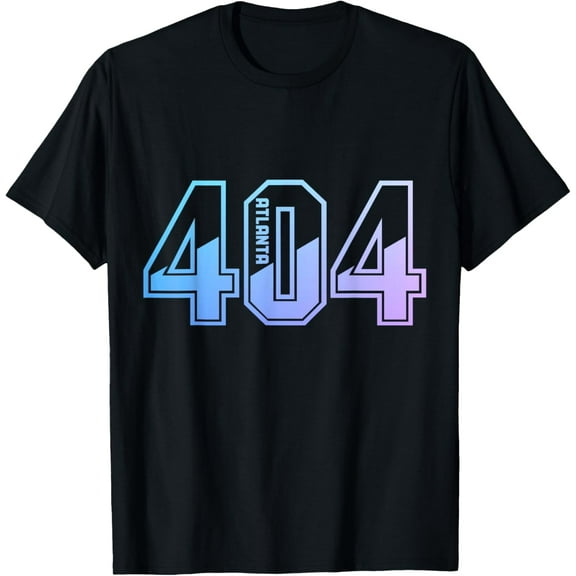 Atlanta Georgia ATL 404 Area Code Pride Vintage T-Shirt