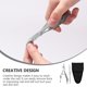 thumbnail image 2 of 1 Conjunto Durable Nail Clippers Nail Trimmer Set Cutters Nail Cutters Herramienta de pedicura (Plata), 2 of 6