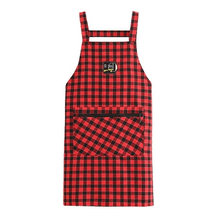 

HUAQUE Cooking Apron H-shape Shoulder Strap Large Coverage Kitchen Apron for Baking