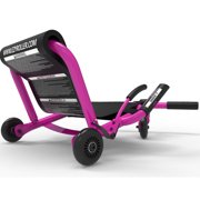 EzyRoller: Mini - Pink - Ride-On Scooter, Cambering Motion, Pedal Free Cart, Hand Brakes, Extendable Frame, 45lb Capacity, Toddler & Kids Ages 2+