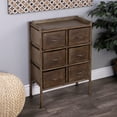 thumbnail image 2 of Butler Specialty Company Industrial Metal 6-Drawer Accent Chest - Bronze, 2 of 9