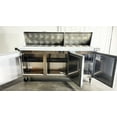 thumbnail image 6 of 72.5 in. 3 Door Refrigerated Sandwich Prep Table 21 Cu.Ft. Mega Top Refrigerator, NSF Pre Table Refrigerator, 6 of 9