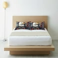 thumbnail image 6 of Yayeee Pillowcase King Size Set of 2 Satin Wrinkle Resistant Pillow Case, Brown Abstract Eagle, 6 of 8