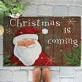 thumbnail image 5 of Laural Home  Christmas Themed Chenille Outdoor Rug 18" x 30" - Christmas By The Sea, 5 of 5