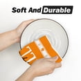 thumbnail image 4 of Sm:)e Maple Leaves Pumpkins Orange Fall Kitchen Dish Towels Set of 2, Soft & Absorbent Washcloth 18x26 Inch, 4 of 6