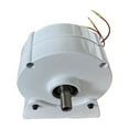 thumbnail image 1 of Small 200W Permanent Magnet Generator Low Speed Start NdFeB Alternator Aluminum Shell Generators For DIY Wind Turbines ,Widely Use, 1 of 6