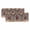 Black Gray, variant on Valances for Windows, Texas Star Red Kitchen Curtains Valances 2 Pack for Living Room Bedroom Bathroom, Farmhouse Berry Wooden Vintage Light Filtering Curtains Rod Pocket Valance 42"x12"
