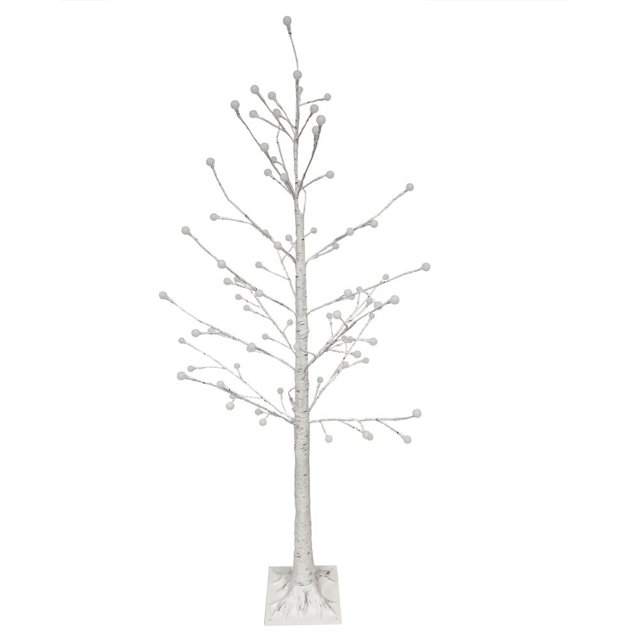 Árbol de Navidad de Flor de Cerezos Holiday Time con 82 Luces Led