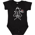 thumbnail image 3 of Inktastic Rocket Ship I Love Space Boys or Girls Baby Bodysuit, 3 of 5
