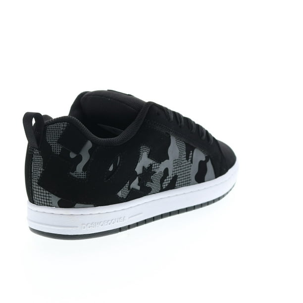 DC Court Graffik Shoes - Black/Camo Print - 9.5 - Walmart.com
