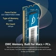 thumbnail image 3 of OWC 32GB (2x16GB) DDR3 1600 PC3-12800 CL11 2Rx8 240-pin 1.5V ECC Unbuffered UDIMM Memory RAM Module Upgrade Kit for Select Desktops, Workstations, or Servers, 3 of 7