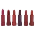 thumbnail image 3 of JUEGO DE PINTALABIOS Mate de 6 Colores, Larga Duración, Textura, No Pegajoso, Tamaiño Portátil para Maquilla de Labios, 3 of 7