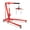Red, variant on Shininglove 2-Ton Folding Hydraulic Shop Crane w/6 Steel Casters – Portable Engine Hoist for Cars, Tractors, Boats | 4-Height Adjustable Boom, Rust-Proof (4400LB Capacity)