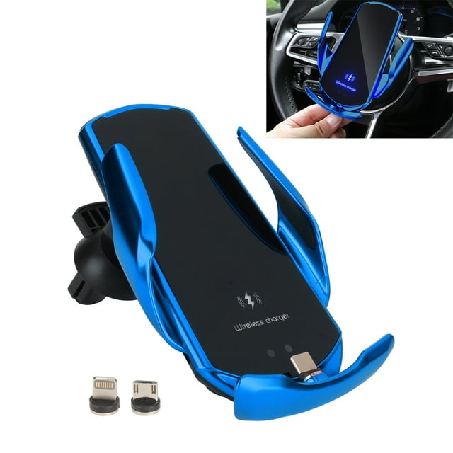 Sensor de autos Smart Car Iscara Inallada Magenético Cargador Air Ventestador de Ventilacia Q3 15 W Teléfono Celular Carga Rápida