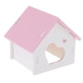 thumbnail image 1 of Maison pour Hamster Cachette pour Petit Animal Cabane pour Hamster Cages Rose, 1 of 8