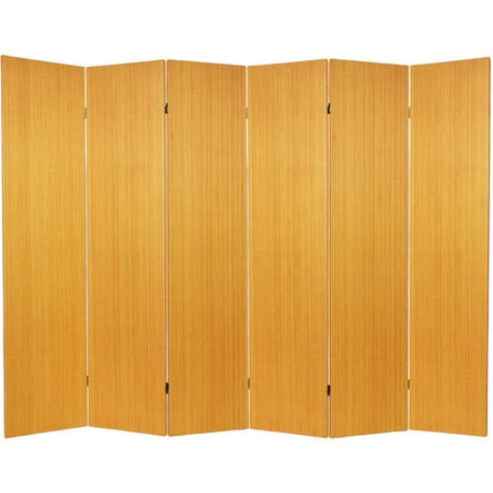 Oriental Furniture 6 Ft Tall Frameless Bamboo Room Divider