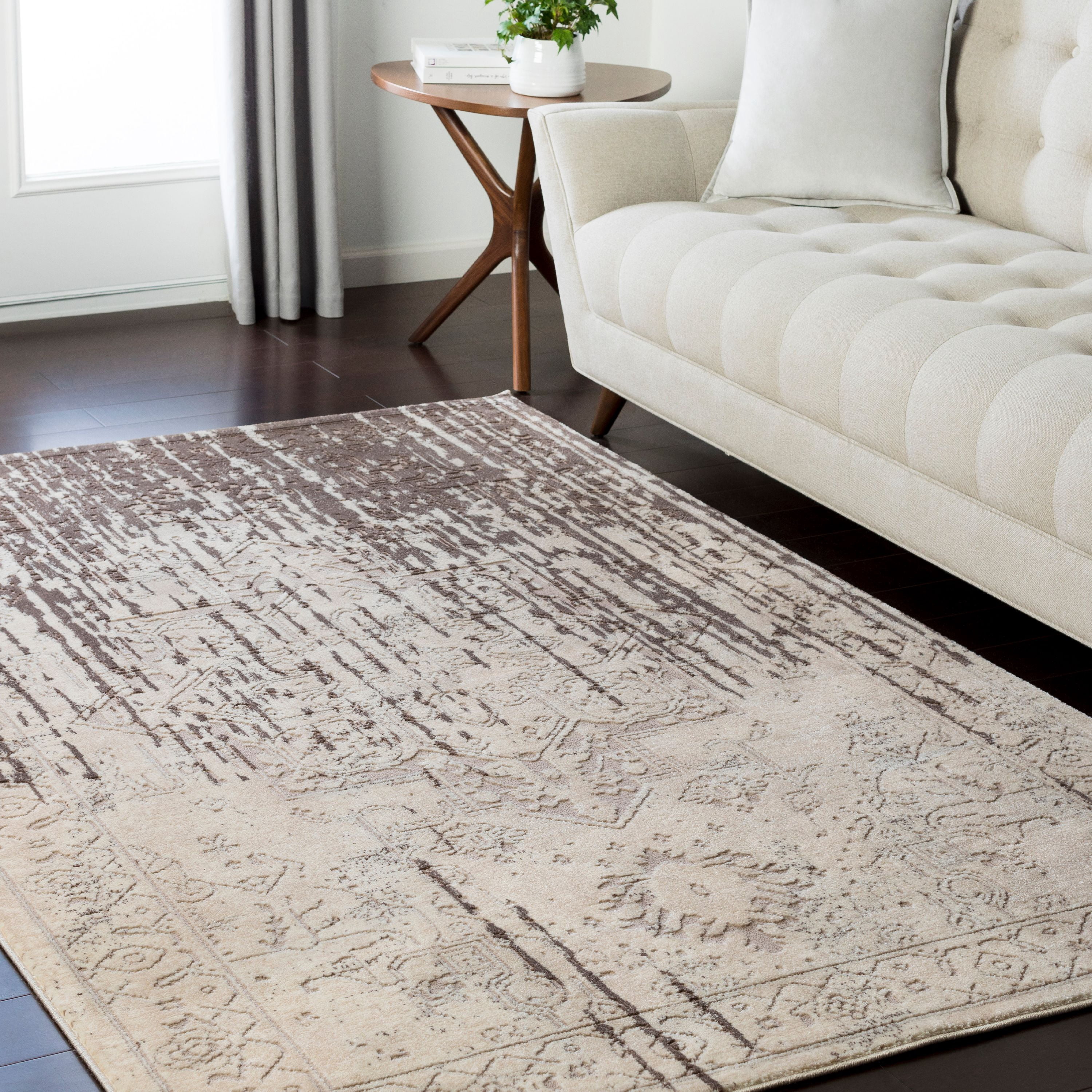 Surya Asia Minor Floral Medallion Vintage Indoor Area Rug - Walmart.com