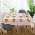 thumbnail image 3 of Yayeee Tablecloths 54" x 54" Rectangle Wrinkle Resistant Party Table Cover, Cartoon Citrus, 3 of 8