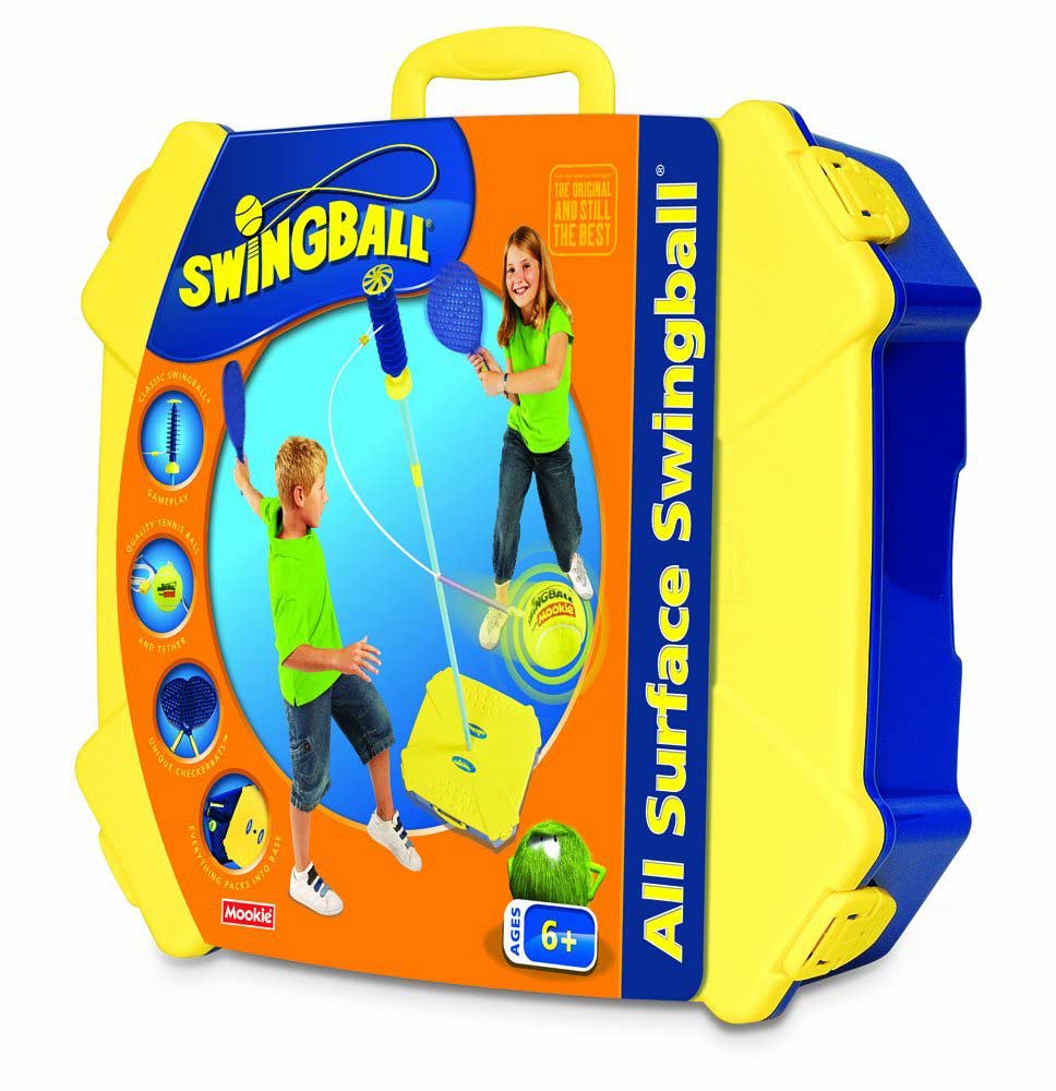All Surface Swingball with Tether Portable Tetherball Set