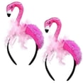 thumbnail image 5 of Here's a refined and engaging product description for your **2pcs Flamingo Cartoon Headband**:\n\n \n\n🎉 **2pcs Flamingo Cartoon Headbands – Fun &, 5 of 5