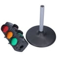 thumbnail image 1 of Juguete de semáforo cuatro direcciones Señales de tráfico Entrenamiento de seguridad vial Lámpara de semáforo de color de luz ajustable Mano de obra fina para educación ANGGREK Otros, 1 of 8