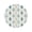 Aztec Pattern, variant on Round Premium Polyester Tablecloth Round Table Cloth Cover For Kitchen And Dining Room Hand-drawn Ink Zebra Pattern