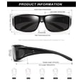 thumbnail image 4 of Gafas de sol polarizadas KALIYADI para usar sobre lentes para hombres y mujeres, 4 of 7