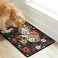thumbnail image 2 of Dog Food Mats for Floors, Absorbent Quick Dry Pet Cat Food Mat, Dog Bowl Mats for Food and Water Dispenser Mat, Eco-Friendly Dog Accessories Pet Supplies 16"x24", 2 of 6