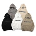 thumbnail image 2 of Of God Essentials Nueva sudadera con capucha Abrigo antiniebla Suéter suelto sólido, 2 of 4