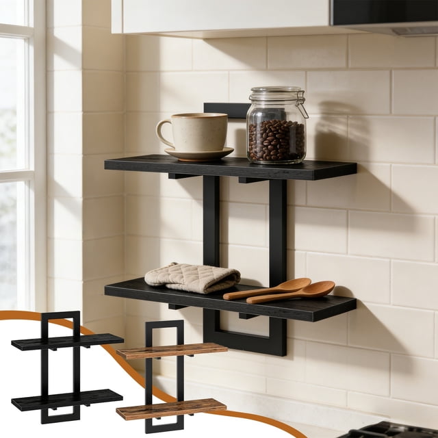 Sentmoon Floating Shelves Shelves for Wall Display Rack Wall Mounted Shelf Bathroom Wall Mounted Shelf Background Wall Decoration Bracket Storage Shelf