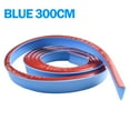 thumbnail image 2 of 1pc Bathroom Water Stopper Retention Water Strip Shower Dam Flood Dry And Wet Separation Blocker Silicone Seal Strip Flexible, 2 of 10