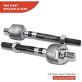 thumbnail image 3 of A-Premium 10Pcs Front Suspension Kit Control Arms and Ball Joints Assembly Compatible with Honda Civic 92-95 Civic del Sol 93-97, 3 of 9