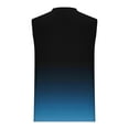 thumbnail image 4 of Hombres Moda Casual sin Mangas Gradación Impresión Suéter Cuello Redondo Tanque Deportivo, 4 of 4
