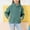 Green, variant on Girls Sherpa Fleece Fuzzy Hoodie Sweatshirt Fall Winter Casual Loose Plush Pullover Outerwear Coat with Pockets 5-14 Years