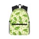 thumbnail image 1 of Disketp Green Peas Mochila Ligera Clásica con Múltiples Bolsillos, Mochila Casual para Hombre y Mujer, Ideal para Escuela, Trabajo y Viajes, 1 of 6